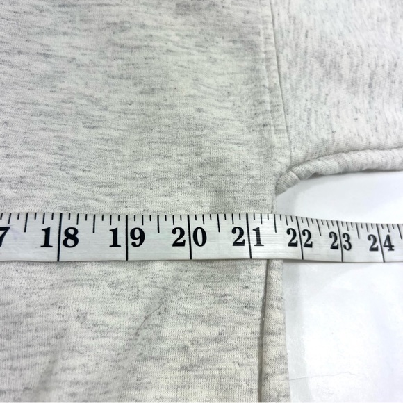 Vintage Cityscape Gray Maple Leaf Print Canada Mock Neck Sweater Size M - Picture 11 of 12